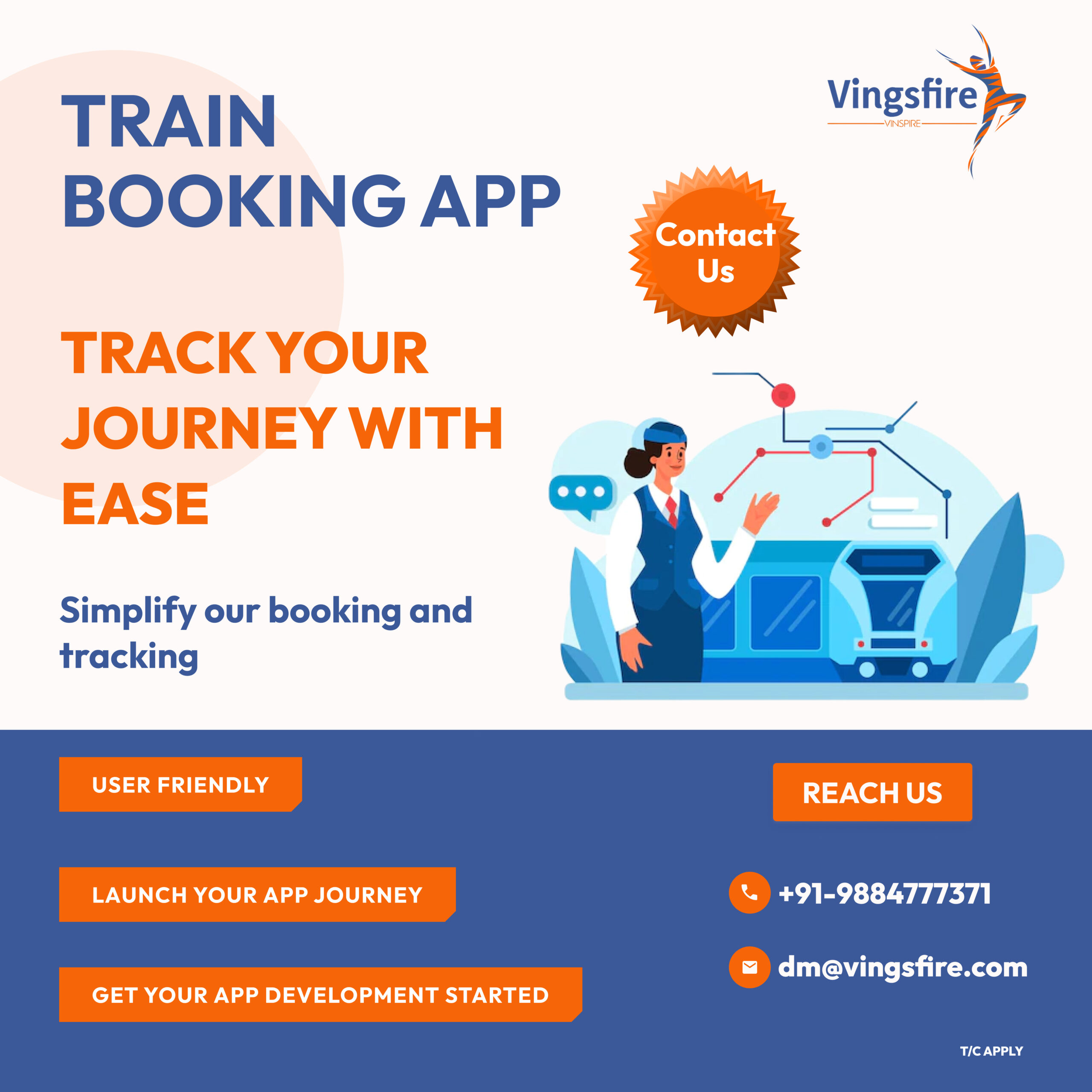 Train booking app