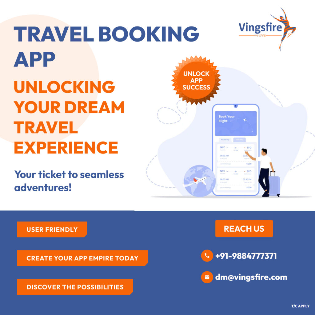 Travel booking app
