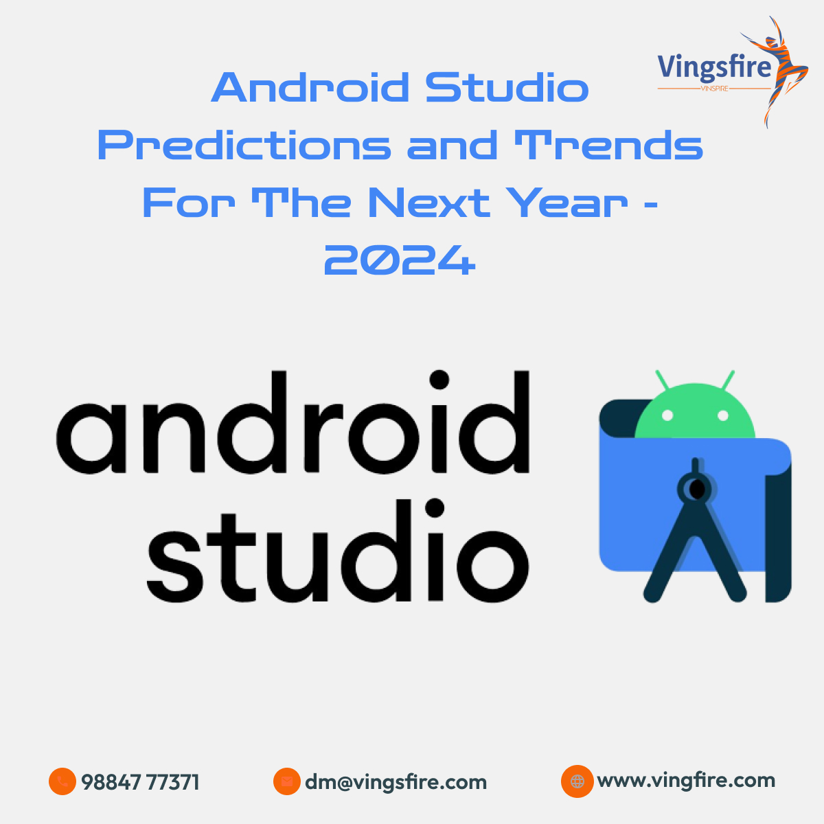 Master Android App Development With Android Studio 2024 Vingsfire   Android Studio Android Studio 