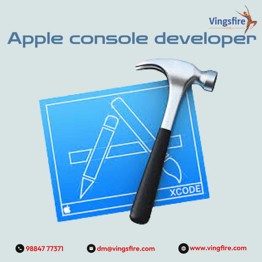 Apple console developer